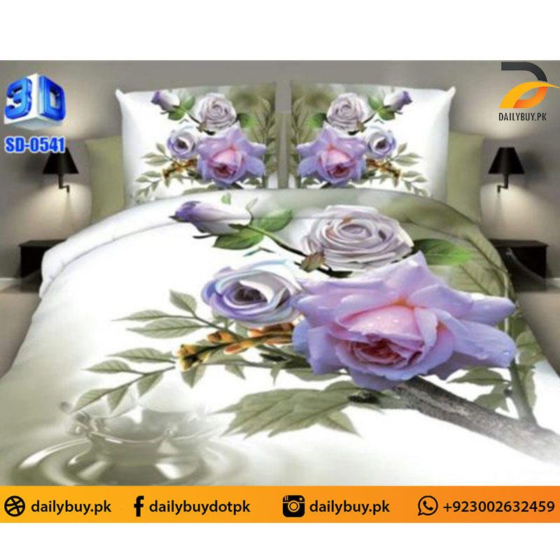3D Digital Bed Sheet 0541