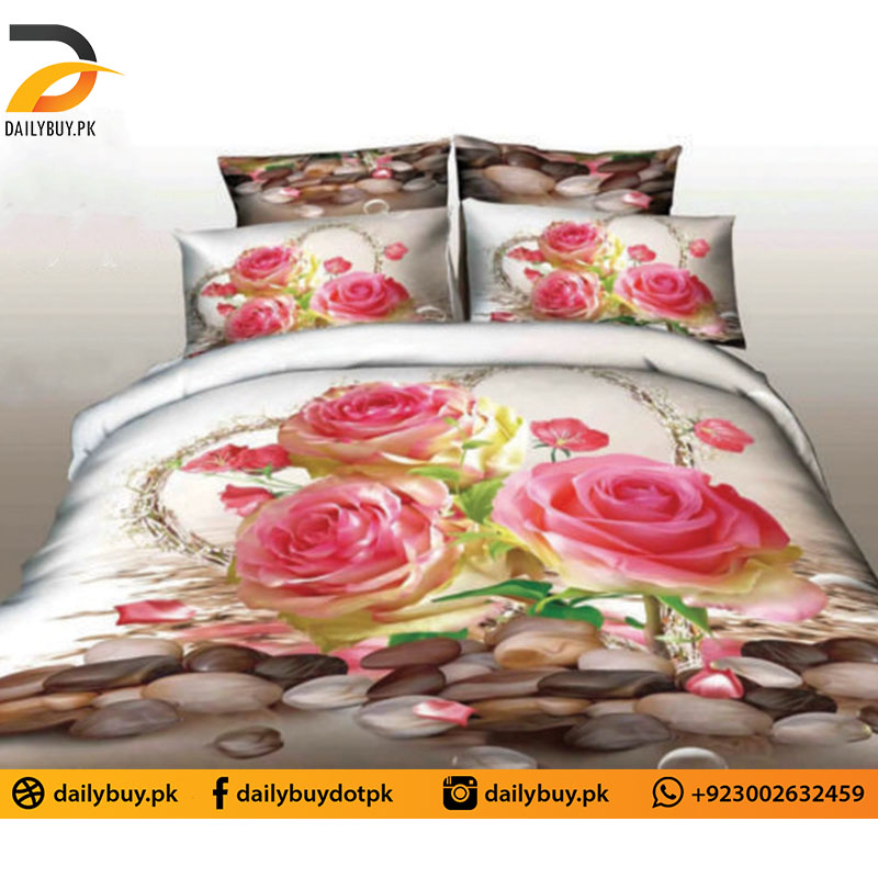 3D Digital Bed Sheet 0555