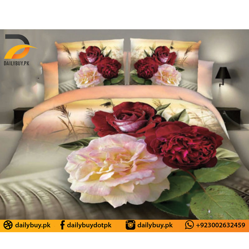 3D Digital Bed Sheet 0558