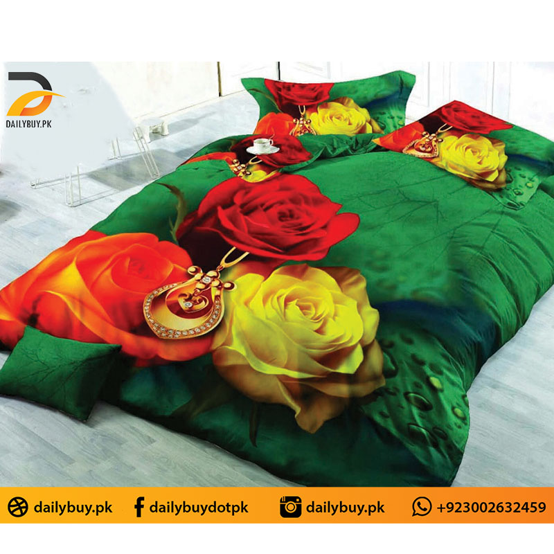 3D Digital Bed Sheet 0560