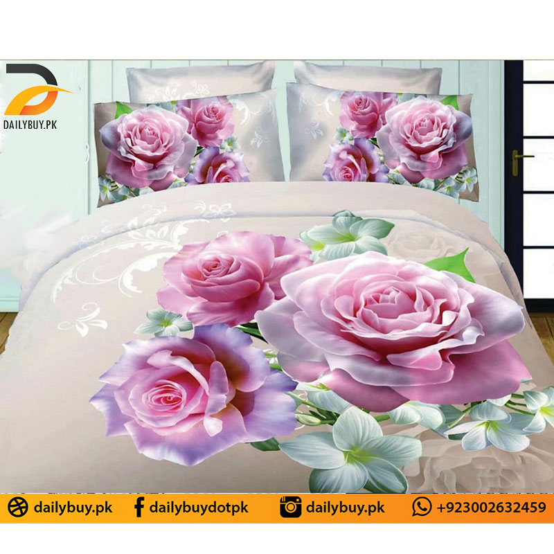 3D Digital Bed Sheet 0563