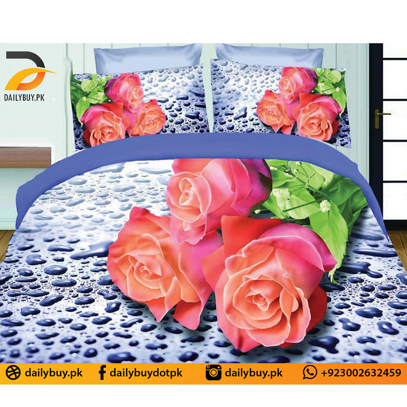 3D Digital Bed Sheet 0567
