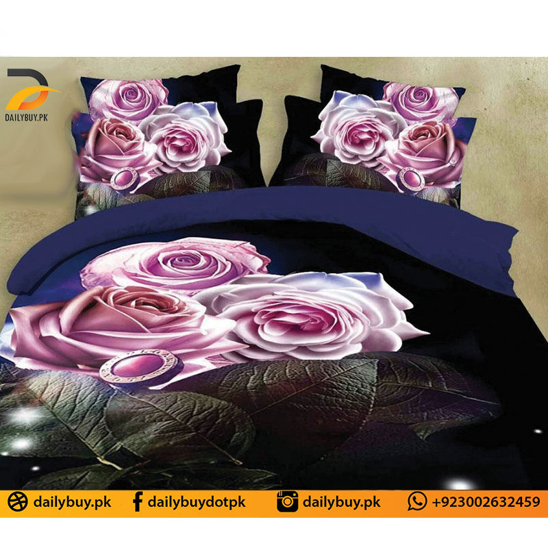 3D Digital Bed Sheet 0569