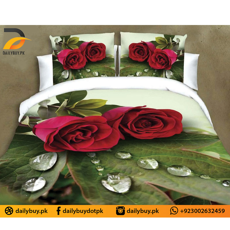 3D Digital Bed Sheet 0572