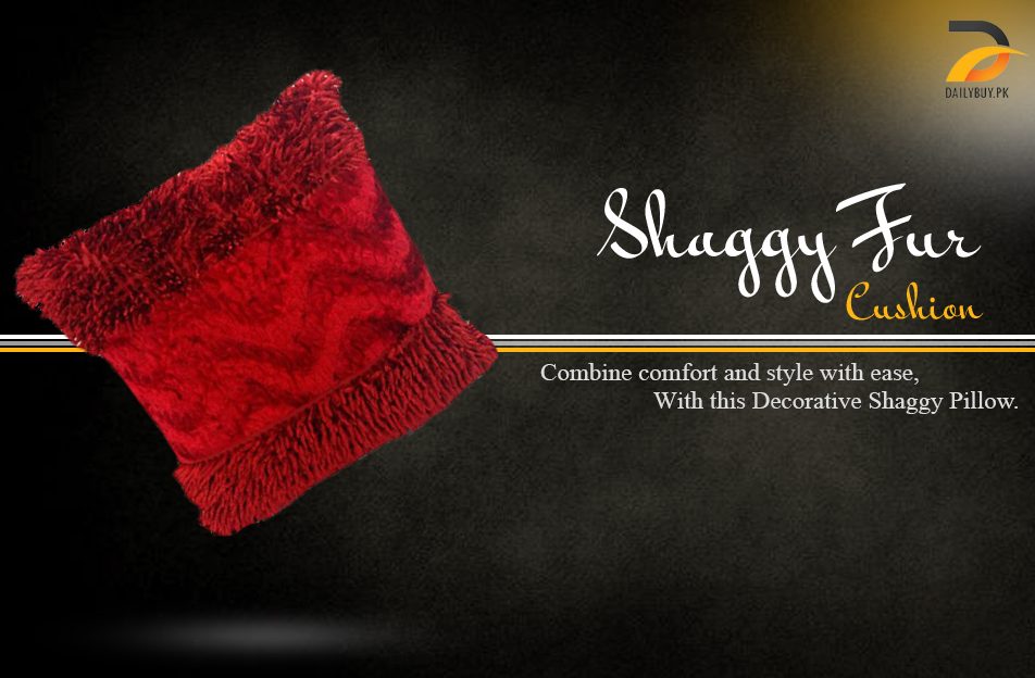 Shaggy Fur Cushion CS-06