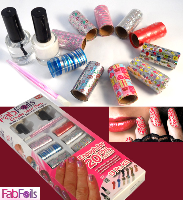 Fab Foils Nail Foil Designs kit