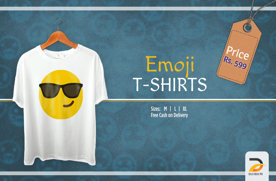 Emoji T Shirt - Summer Shades