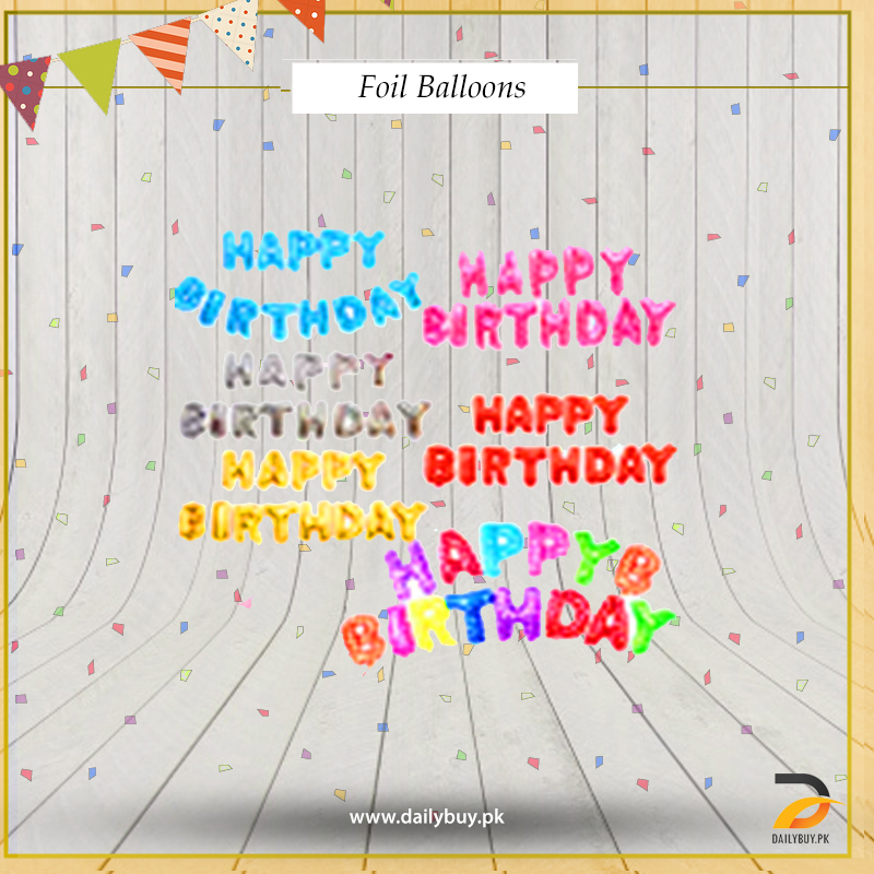 Happy Birth day  Foil Balloon