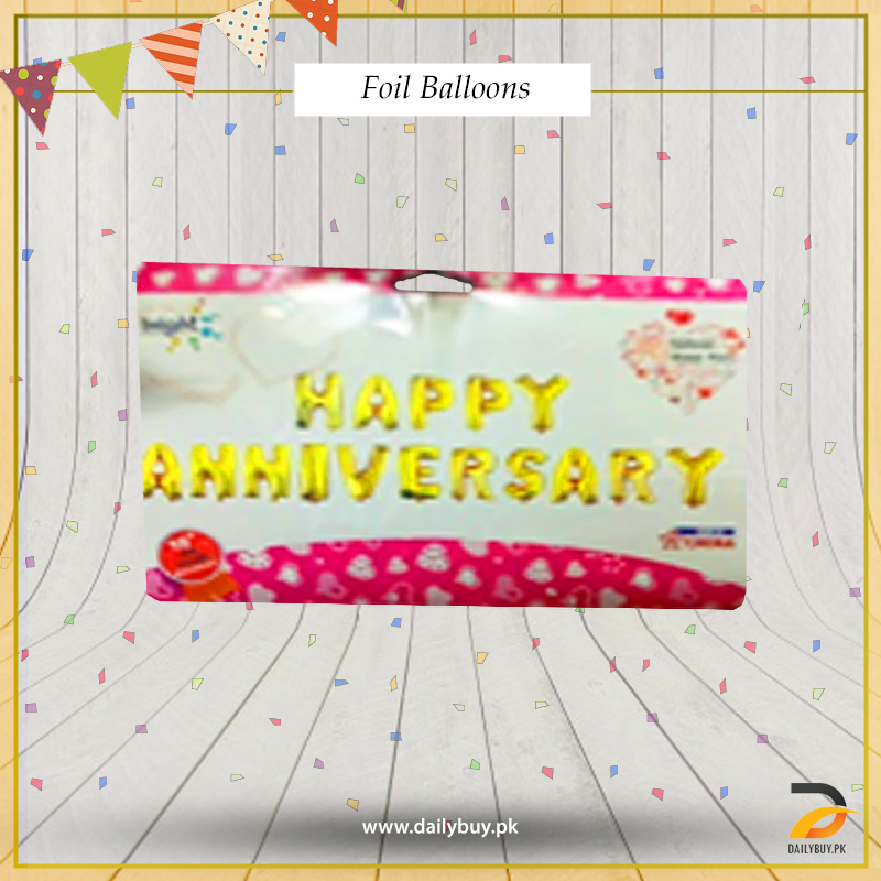 Happy Anniversary Foil Balloon