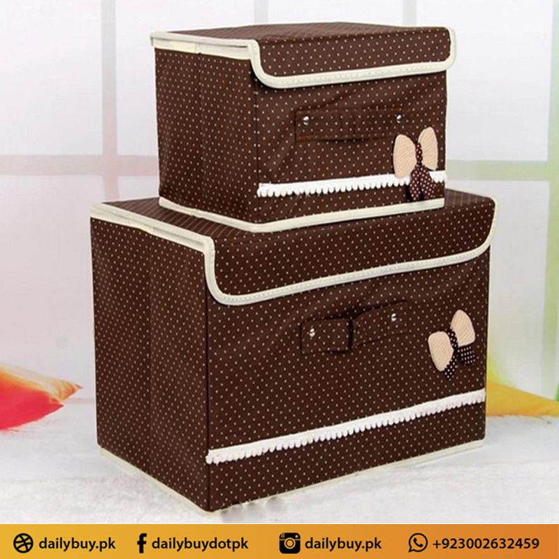 Pack of 3 Foldable Storage Box