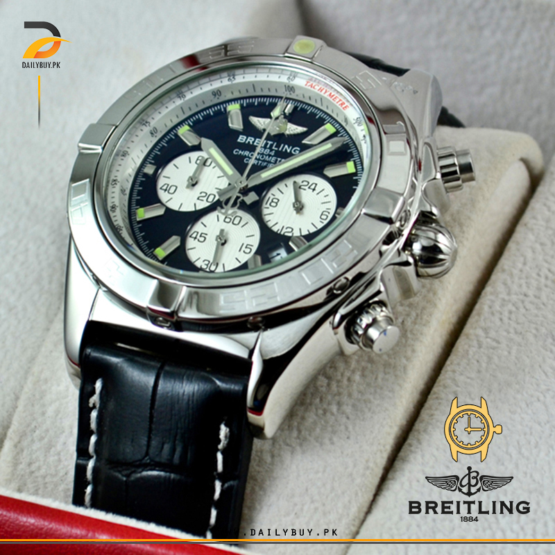 BREITLING CHRONOMAT B01 LEATHER