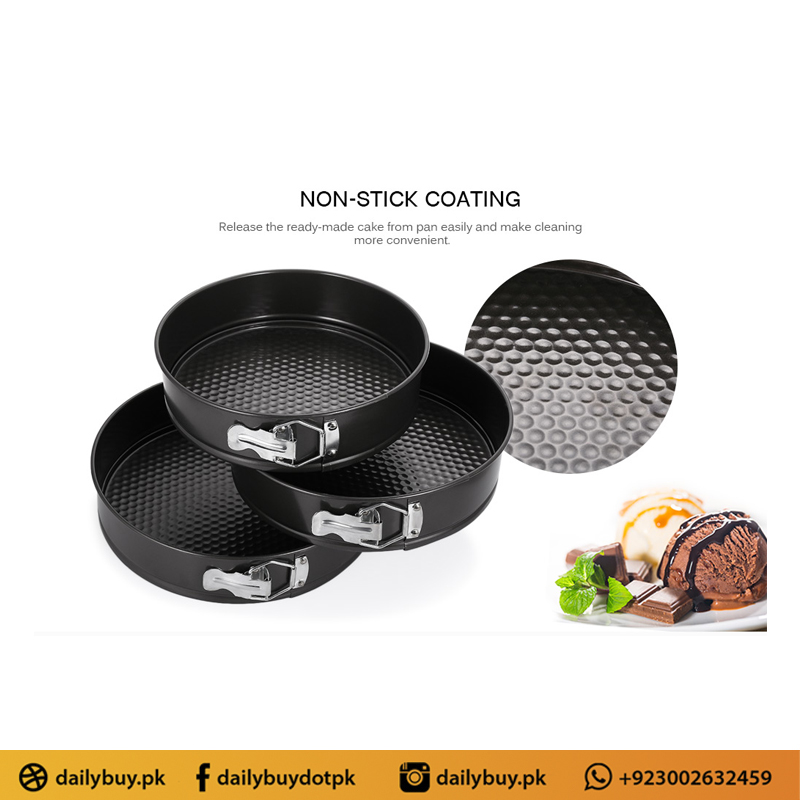 Set of Non Stick Round Cake Pan