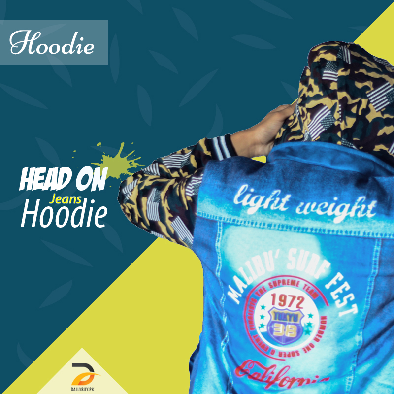 BLUE JEANS HOODIE