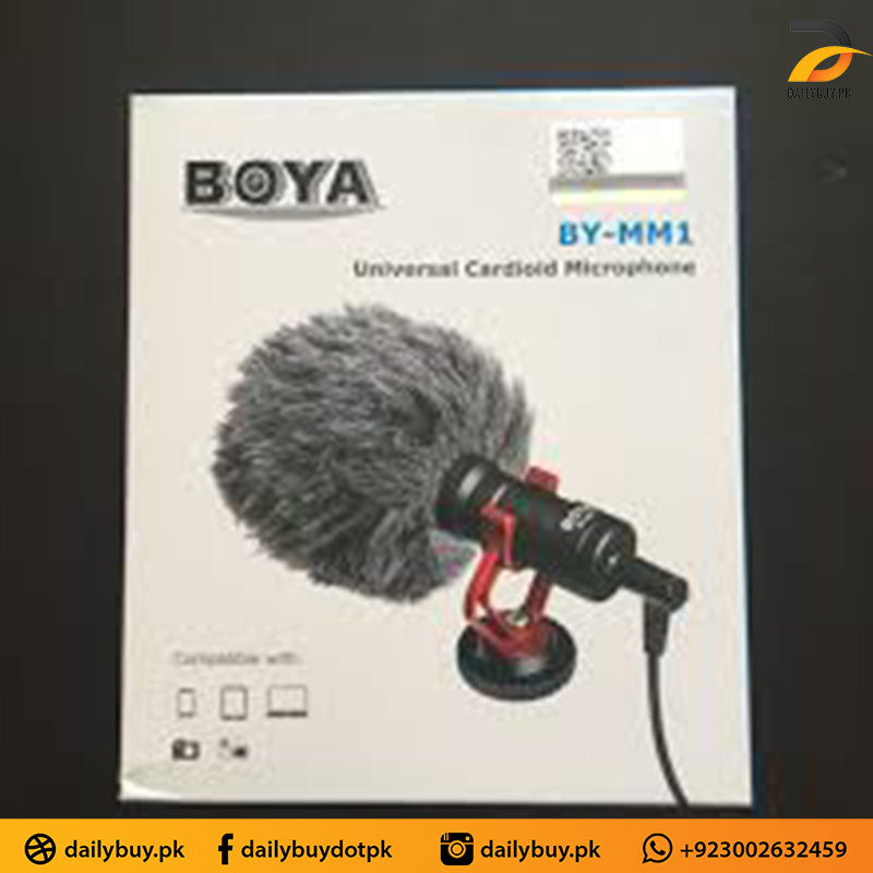 BOYA BY-MM1 Compact On-Camera Video Microphone