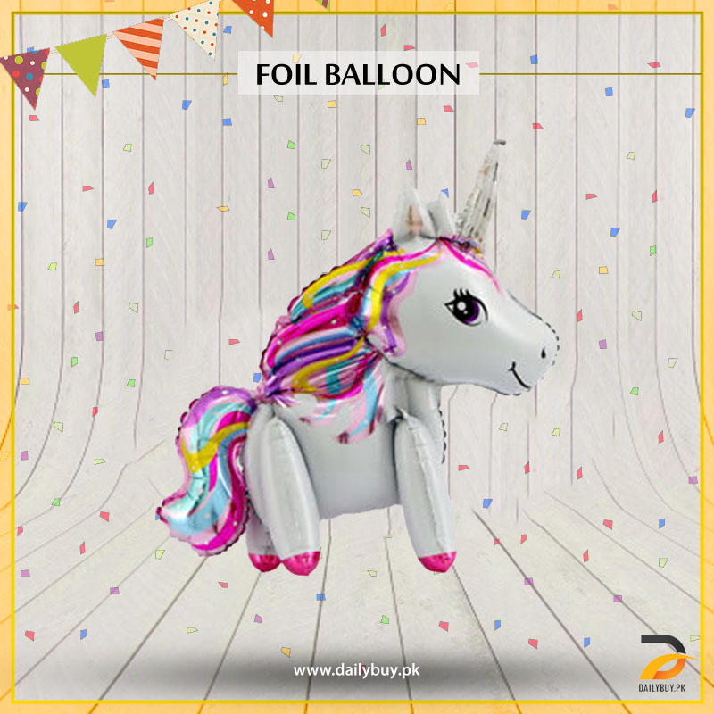 Unicorn Design 01 Foil Balloon