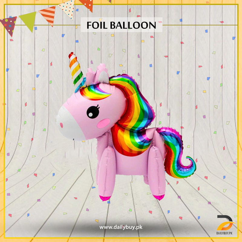 Unicorn Design 02 Foil Balloon