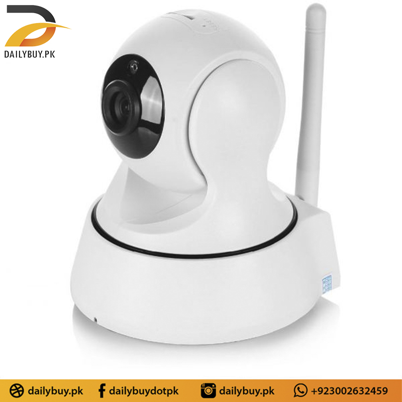 Dual Antenna WiFi IP Camera - White