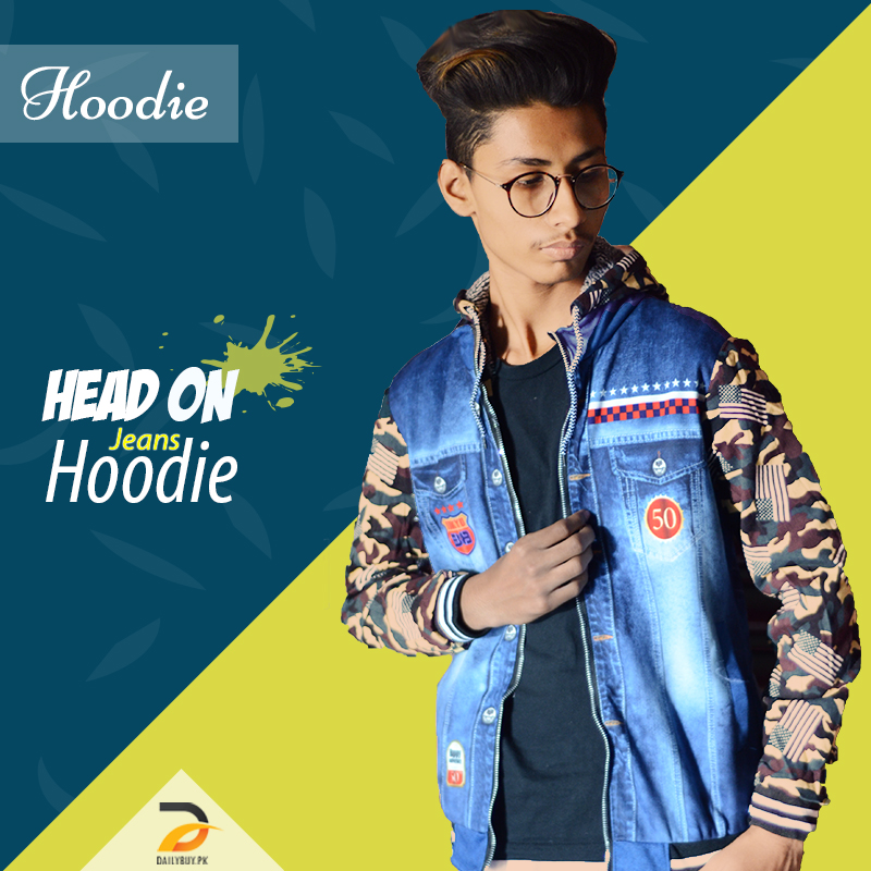 BLUE JEANS HOODIE