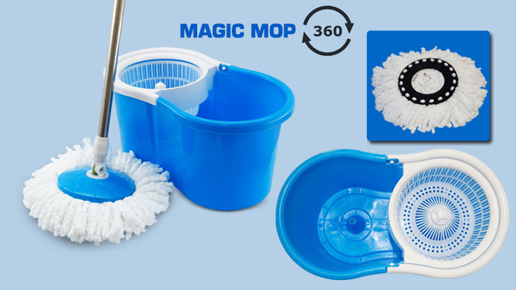 Magic Home Easy Mop - Blue