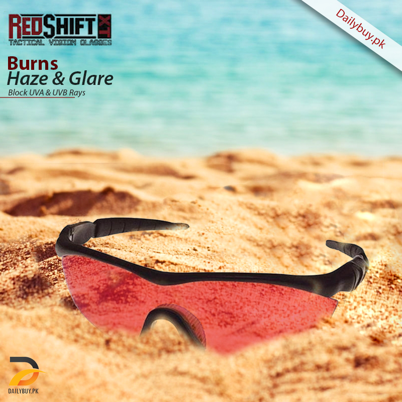 Red Shift Burns Haze And Glare