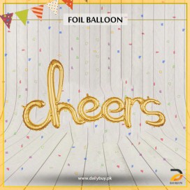 Cheers Letter Foil Balloon