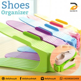 PLASTIC SHOE ORGANIZER ( Set of 4 Pcs )