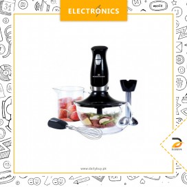 Deluxe Hand Blender - WF-4201 - Black - 600 Watts