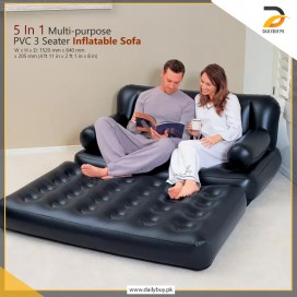 Multifunctional Folding Inflatable Sofa Bed With Standard Electric Pump