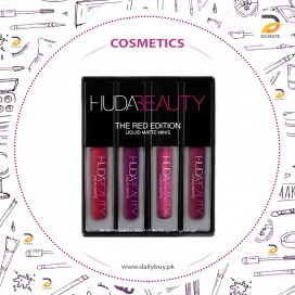 Huda Beauty Lip Gloss Set - 04 colors