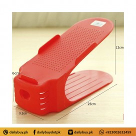 PLASTIC SHOE ORGANIZER ( Set of 4 Pcs )