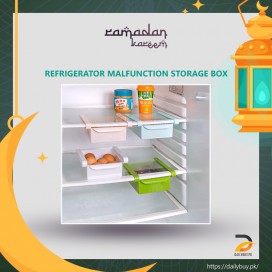 REFRIGERATOR MALFUNCTiONS STORAGE BOX