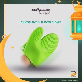 Pack of 2 Silicon Anti Slip Oven Gloves