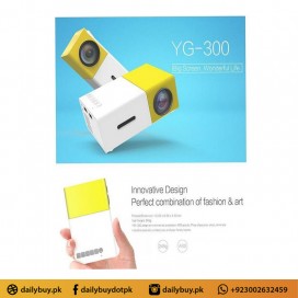 Portable Mini LED HD Projector - Yellow