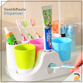 Toothbrush Holder And Dispenser