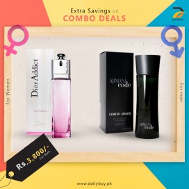 Combo Perfume Deal Dior Addict For Women With Arma