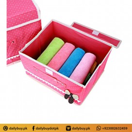 Pack of 3 Foldable Storage Box