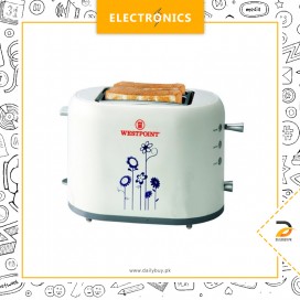 Westpoint WF-2550 - Deluxe 2 Slice Pop-Up Toaster - White