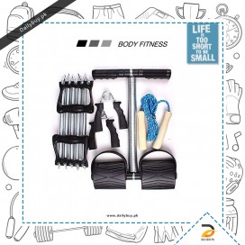 Pack of 4 - Fitness Set,Tummy Trimmer, Hand Grip, 