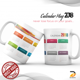 Calendar Mug 2018 DBPK-NY011