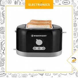 Westpoint Deluxe 2 Slice Pop-up Toaster - WF-2538 - Black