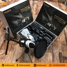 Pauzom Mini Studio Portable Wired Microphone Suit Karaoke Handheld KTV Singing