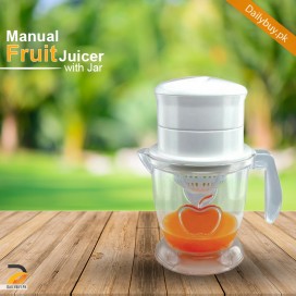 Manual Fruit Juicer With Jar