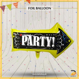 Party Arrow Foil Balloon