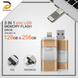 3 in 1 OTG USB 128Gb