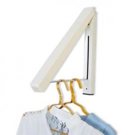 Folding Wall Mounted Retractable Clothes Hanger