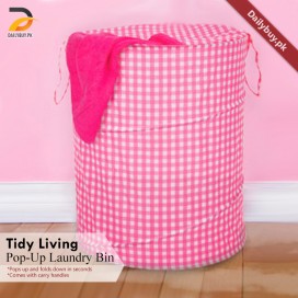 Tidy Living Pop-Up Laundry Bin