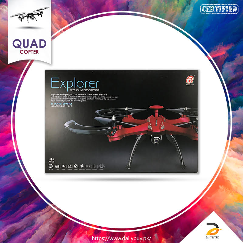 Explorer 5.8GHz FPV Quadcopter Drone