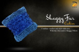 Shaggy Fur Cushion CS-05